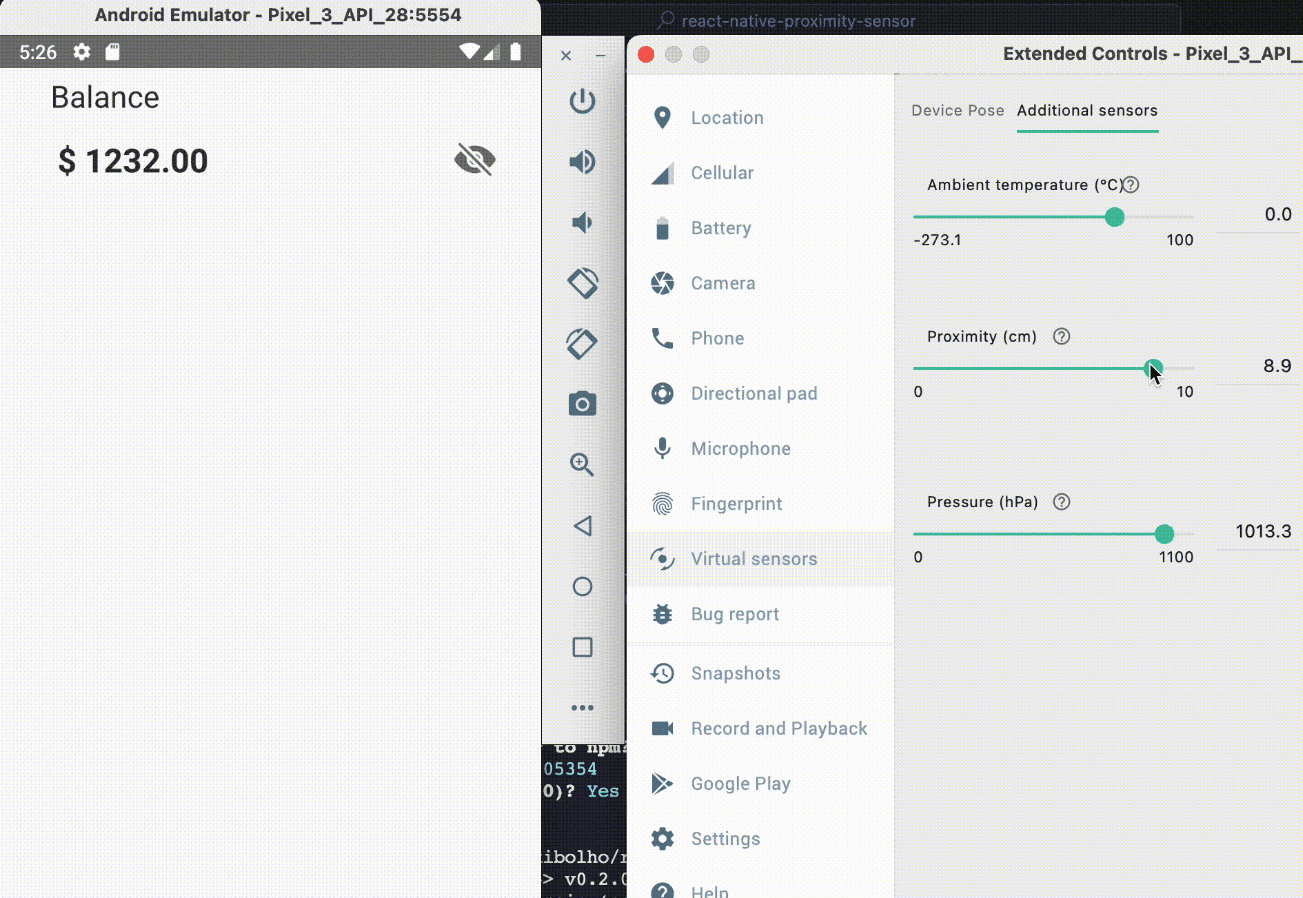 Cover Image for Creating a native module for React Native to read the proximity sensor
