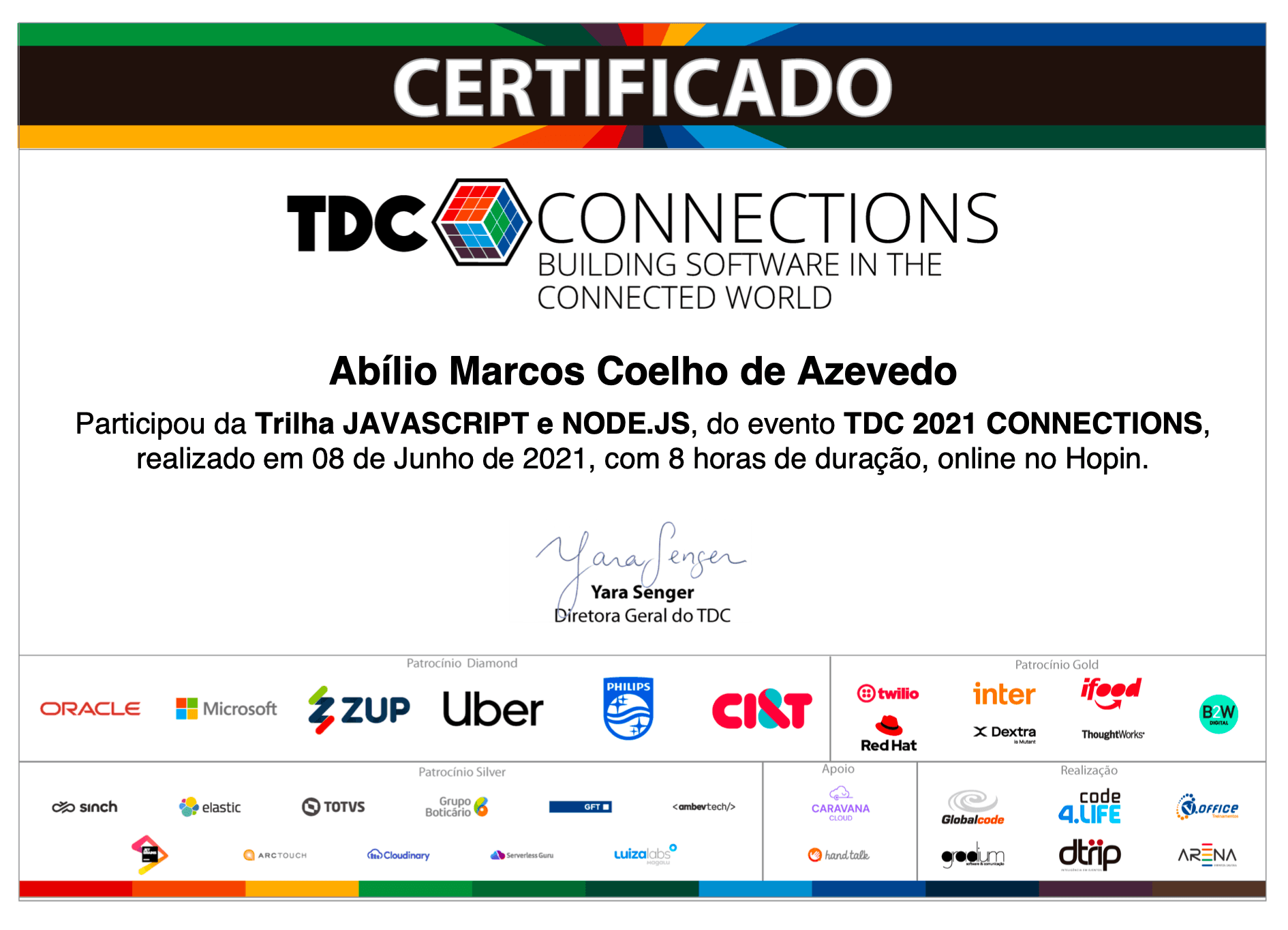 Cover Image for TDC CONNECTIONS 2021